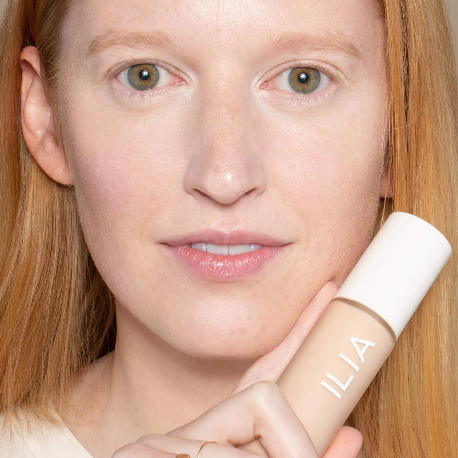 ILIA - True Skin Serum Foundation | Non-comedogenic, Cruelty-Free, Vegan, Weightless Feel, Buildable Coverage, Safe For Sensitive Skin (Formentera SF1)
