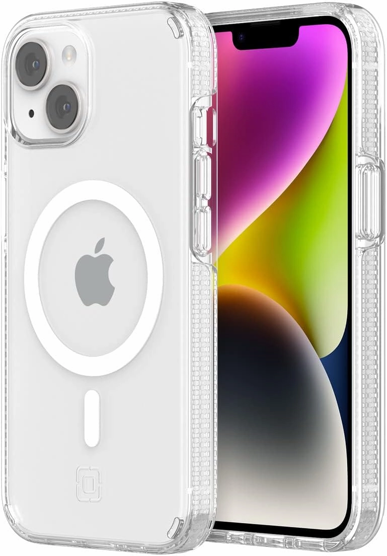 Incipio Duo for MagSafe Series Case for iPhone 14, 12-Ft. (3.7m) Drop Defense - Clear (IPH-2036-CLR)