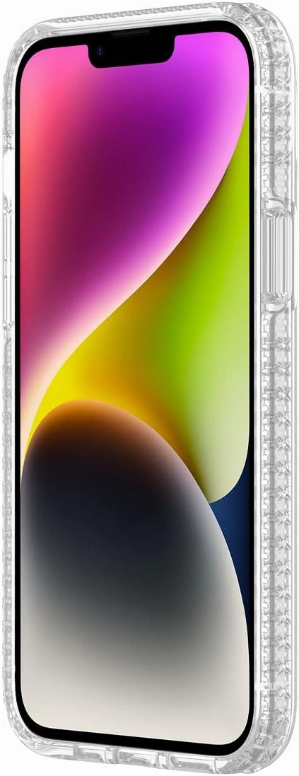 Incipio Grip Series Case for iPhone 14 Plus, Multi-Directional Grip, 14 ft (4.3m) Drop Protection - Clear (IPH-2010-CLR)