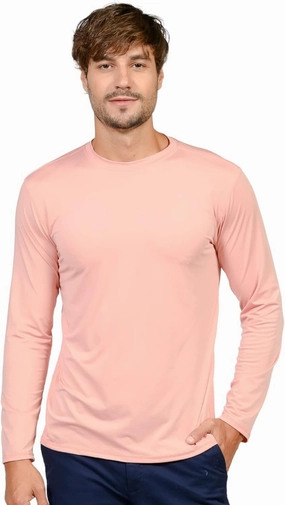 INGEAR Men's UPF 50  Long Sleeve Sun Shirt, Quick-Dry UV Protection Rash Guard for Fishing, Hiking, Swimming