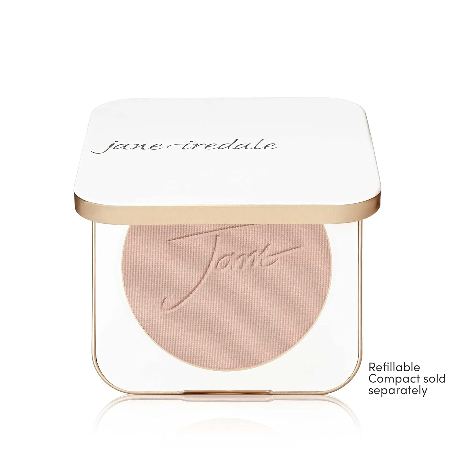 jane iredale PurePressed Base Mineral Foundation Refill or Refillable Compact Set| Semi Matte Pressed Powder with SPF | Talc Free, Vegan, Cruelty-Free