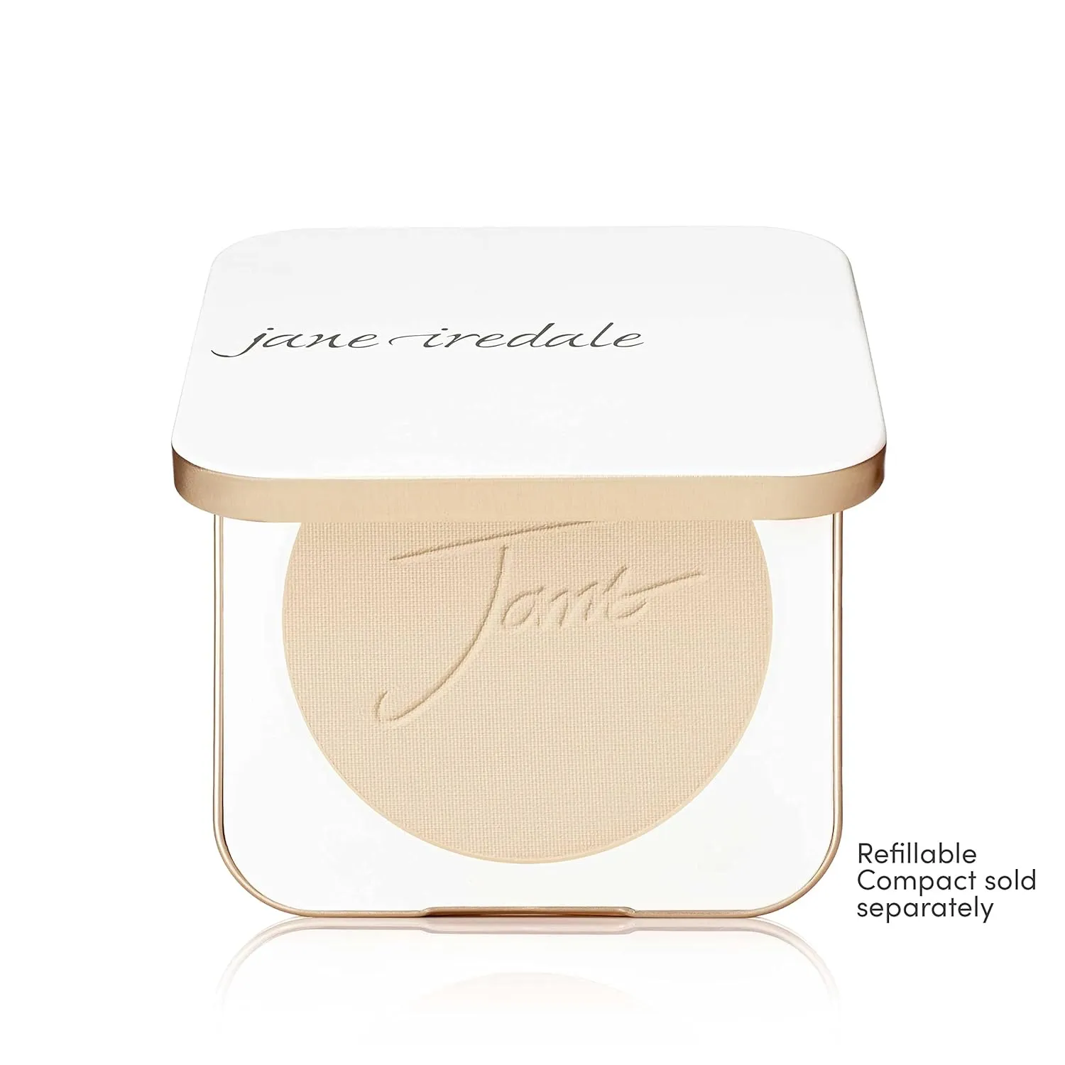 jane iredale PurePressed Base Mineral Foundation Refill or Refillable Compact Set| Semi Matte Pressed Powder with SPF | Talc Free, Vegan, Cruelty-Free