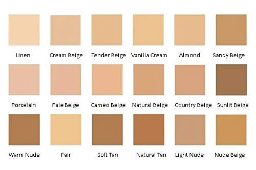 Jolie Liquid Powder Mineral Foundation, Super Silky Hydrating Oil-Free Makeup, SPF 15 Mineral Sunscreen & Primer - Vitamins A, C & E Antioxidants, For All Skin Types (Linen)