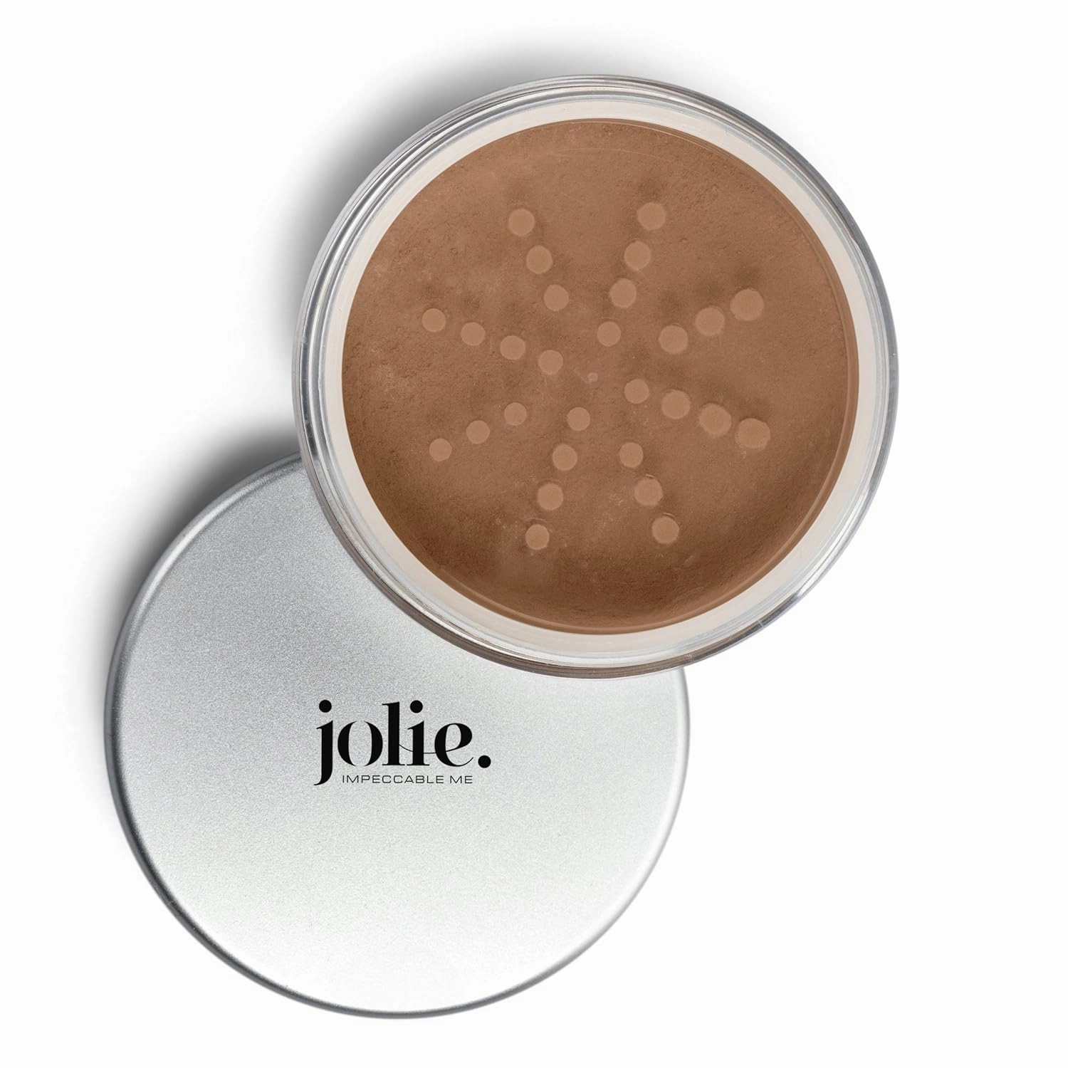 Jolie Mineral Loose Foundation Powder - 100% Pure Toxin-Free, Unscented, Hypoallergenic, Oil-Free, Talc & Paraben-Free (Mineral Beige Medium)
