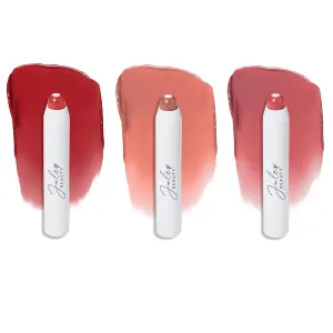 Julep It's Balm: Tinted Lip Balm   Buildable Lip Color Trio - Cherry Wood, Cashmere Nude, Dusty Orchid Shimmer - Natural Gloss Finish - Hydrating Vitamin E Core - Vegan