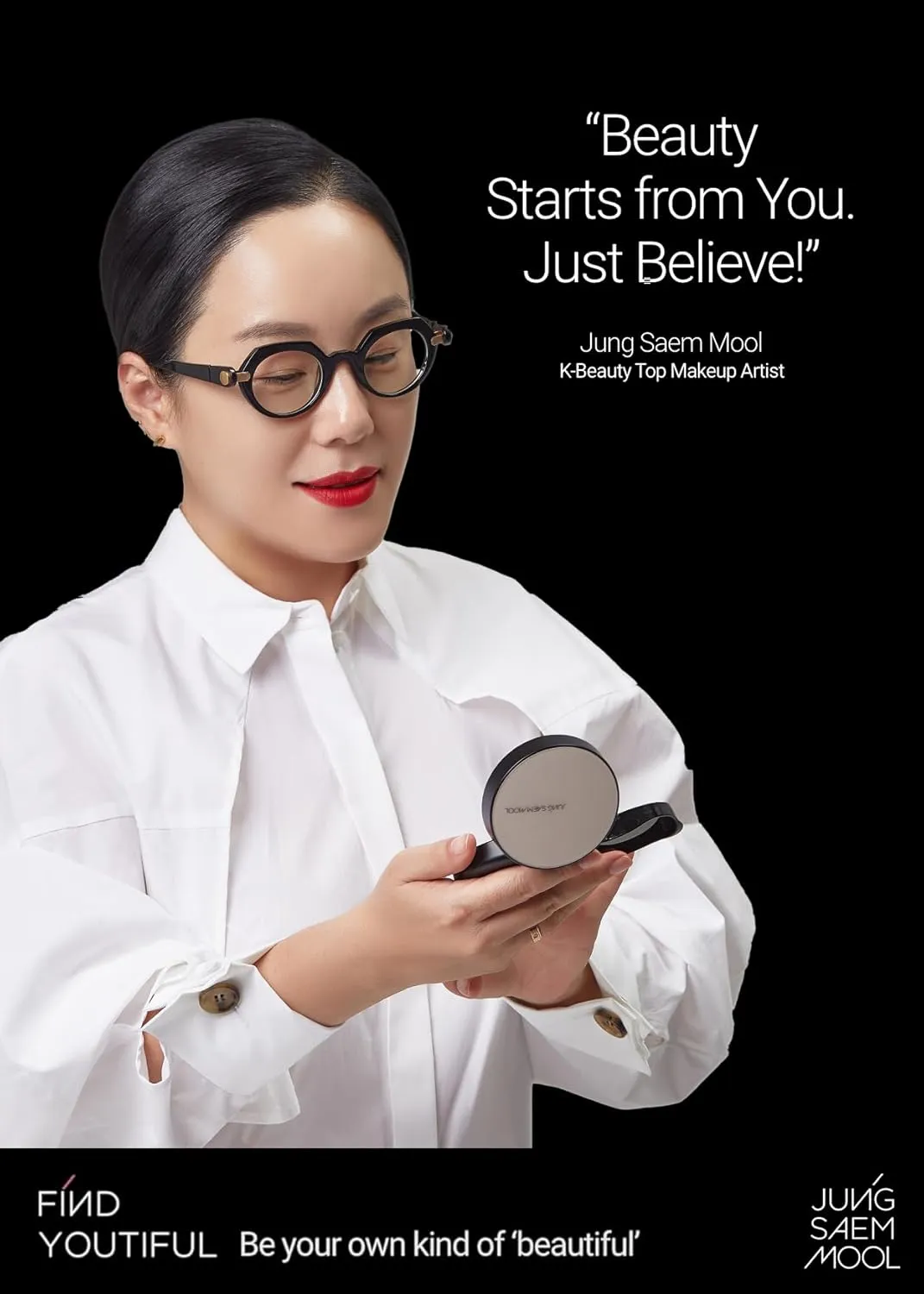 [JUNGSAEMMOOL OFFICIAL] Essential Skin Nuder Cushion (Fair Pink) | Refill Included | Natural Finish | Buildable Coverage | Makeup Artist Brand | Cream Foundation