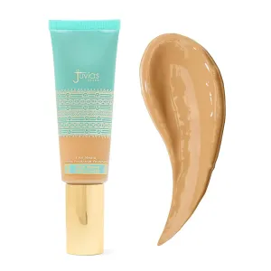Juvia's Place I Am Magic Natural Radiance Foundation - 520Tangier - Full Coverage Liquid Foundation Makeup for Dry, Mature, Aging, and Combination Skin - Lightweight Longwear Base with Radiant Finish