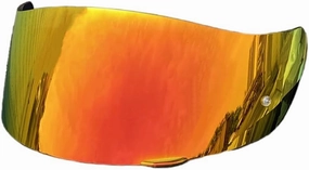 K1 Face Shield Uv-protected For AGV K1, K1S, K3SV, K5, K5S Helmet Shield Visor Windshield (-Revo Deep Red-day use only)