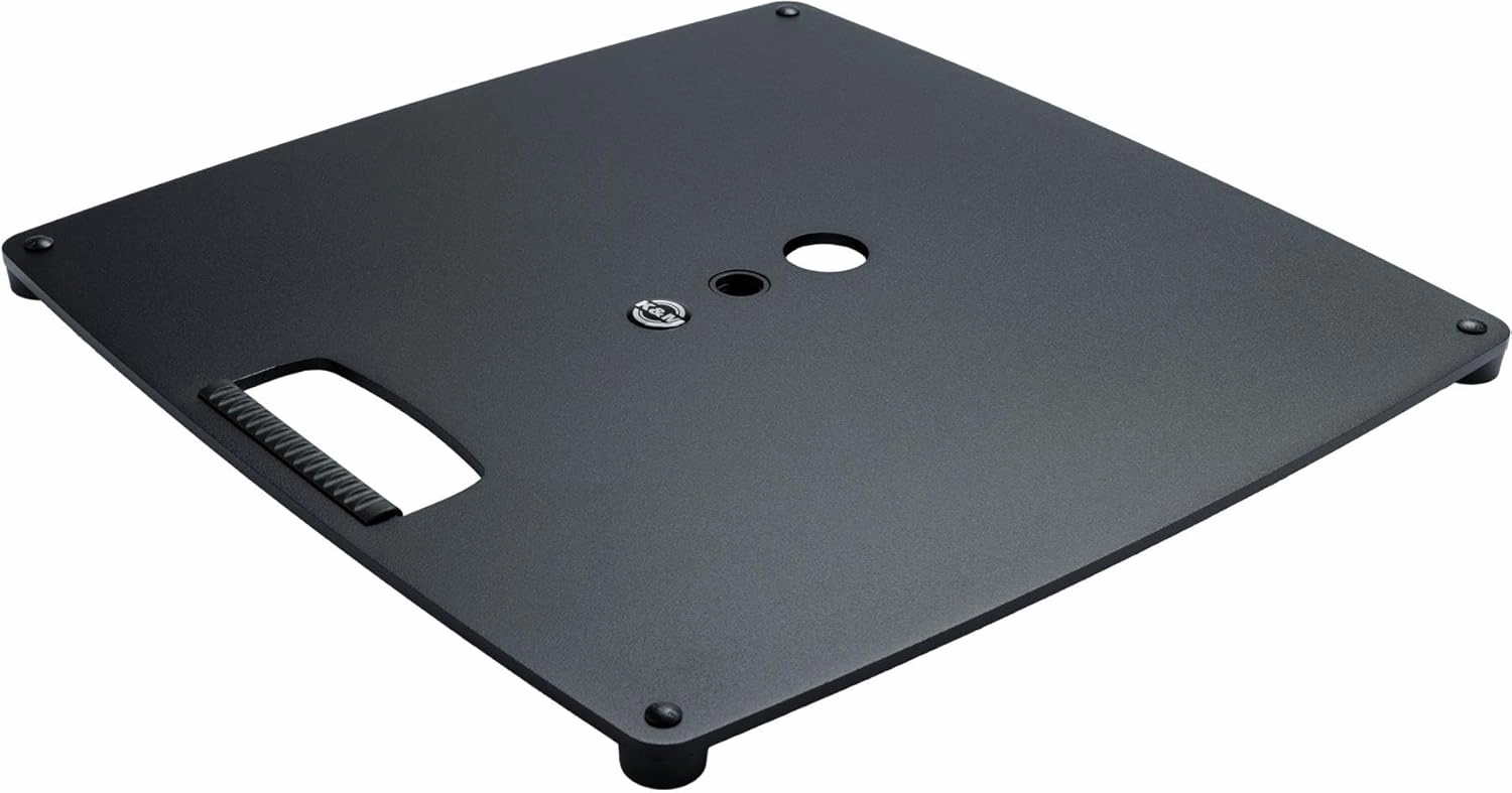 K&M 26712 Speaker and Lighting Stand Base Plate - 19.251 inches x 19.251 inches