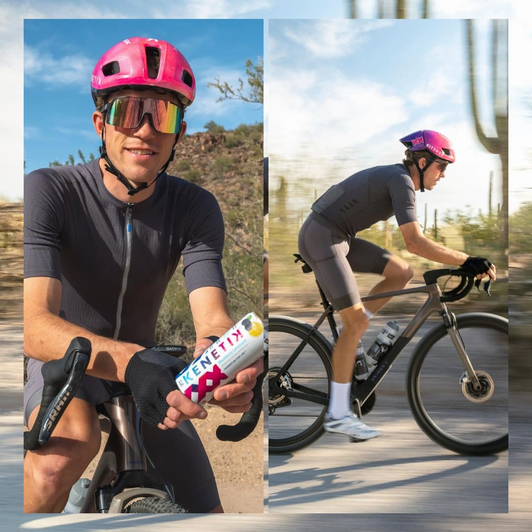 KENETIK Nootropic Ketone Drink, Ketones for Energy & Focus, Caffeine & Sugar Free, High Performance D-BHB Ketone Mix, Fuel w/Zero Crash or Jitters, Ready to Drink - Strawberry Peach 6 Pk