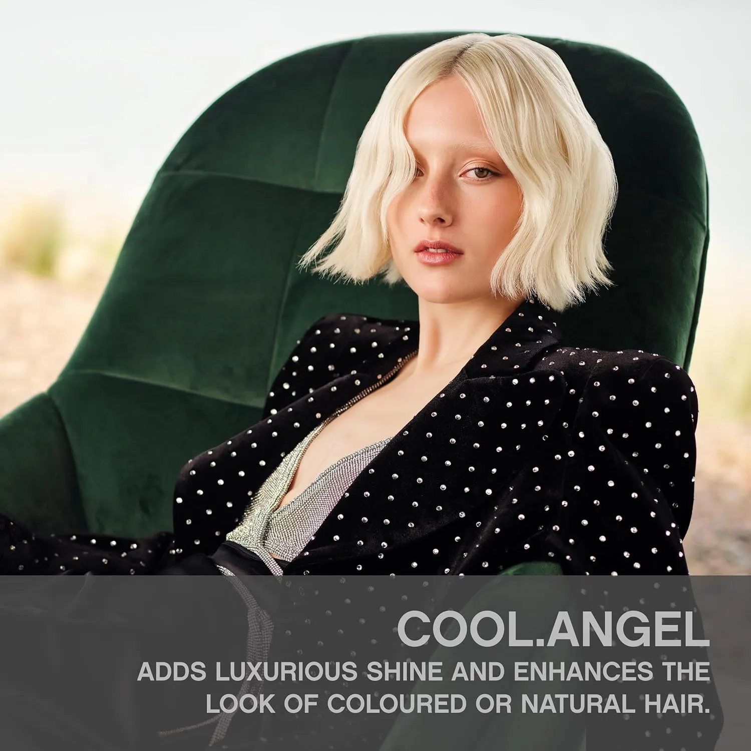 KEVIN.MURPHY COOL.ANGEL - Cool Ash Colour Enhancing Shine Treatment - Thickening Spray - For Blonde, Brown & Grey Colour Hair - Paraben Free Hair Care - 250 mL / 8.4 fl oz
