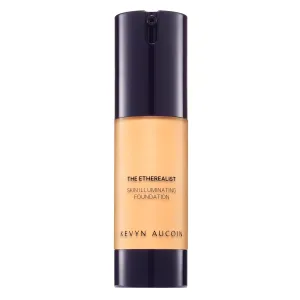 Kevyn Aucoin The Etherealist Skin Illuminating Foundation: Comfortable, shine-free, smooth, moisturize. Medium to full coverage. Makeup artist go to for an even bright natural look.