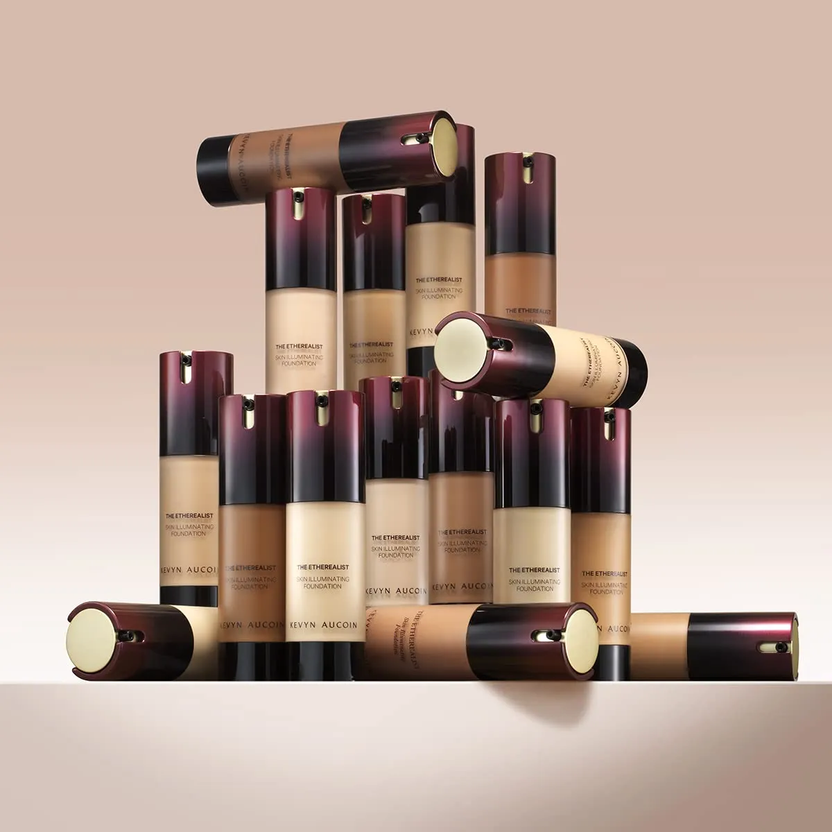 Kevyn Aucoin The Etherealist Skin Illuminating Foundation: Comfortable, shine-free, smooth, moisturize. Medium to full coverage. Makeup artist go to for an even bright natural look.