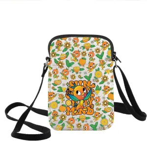 KEYCHIN Orange Bird Crossbody Bag Orange Bird Sunshine Fans Gifts Sunshine On My Mind Orange Bird Shouder Bag