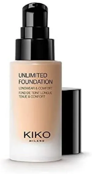 KIKO Milano Unlimited Foundation | Long-lasting Liquid Foundation