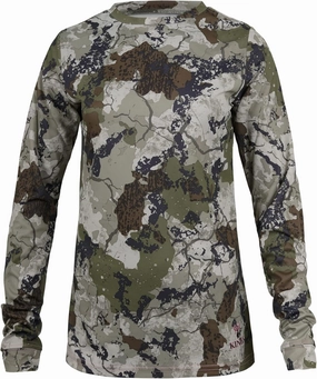King's Camo Ladies Hunter Series Long Sleeve Camo Tee