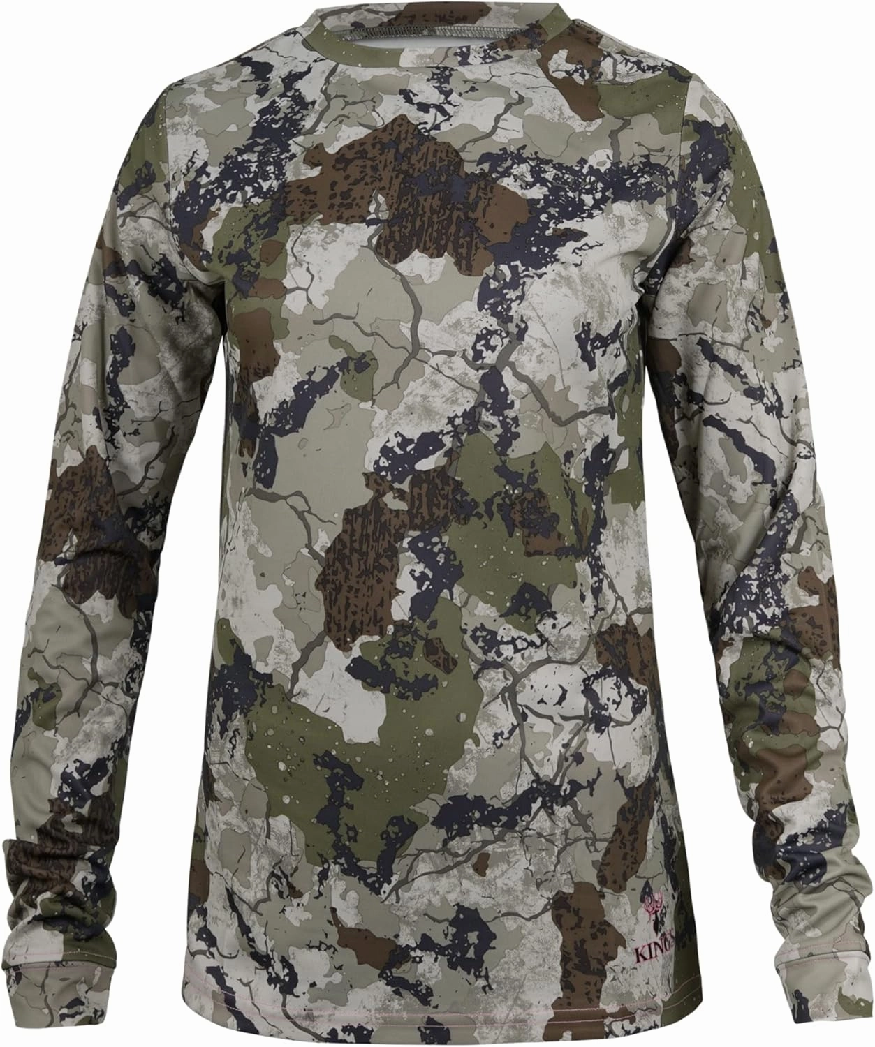 King's Camo Ladies Hunter Series Long Sleeve Camo Tee
