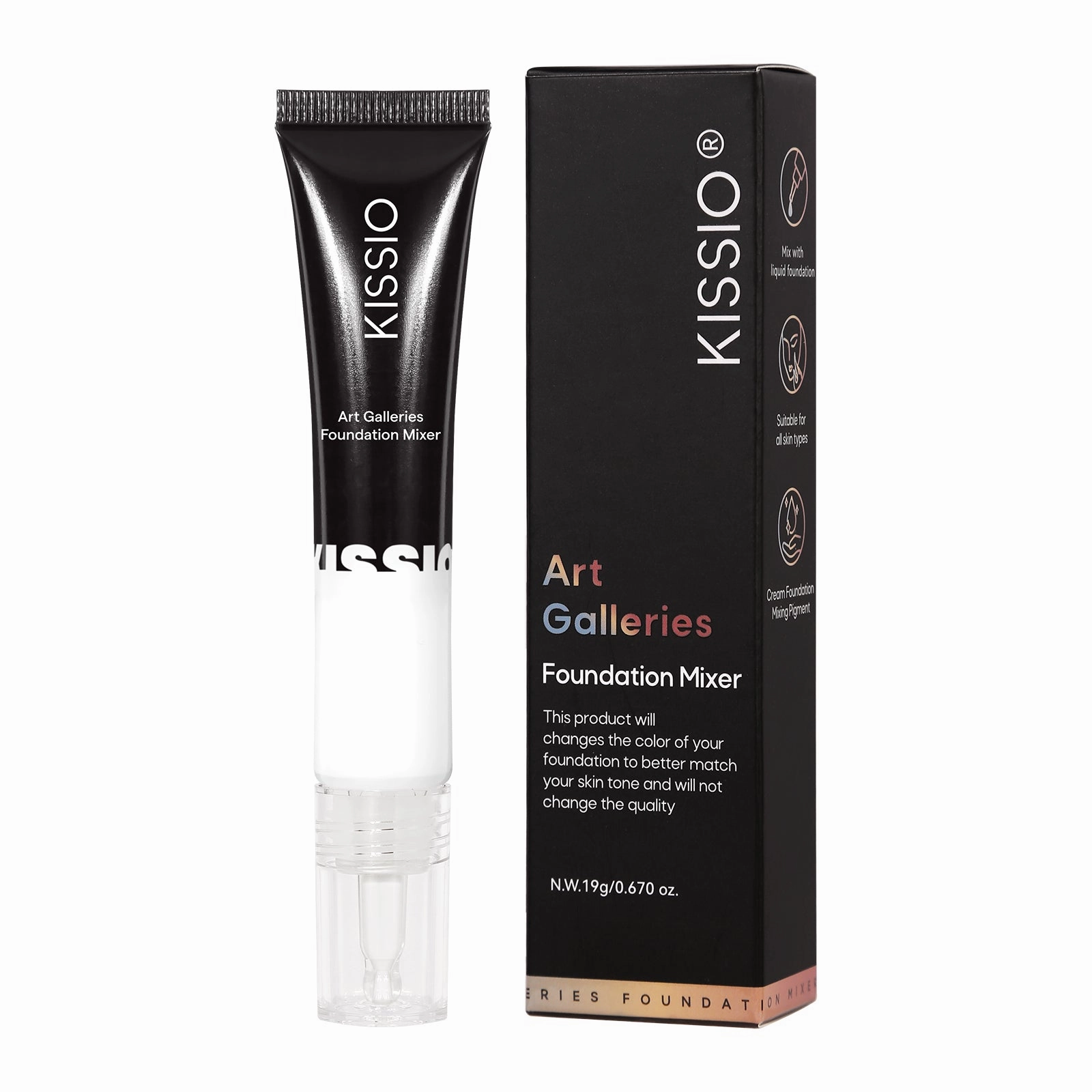 KISSIO White Foundation Mixing Pigment