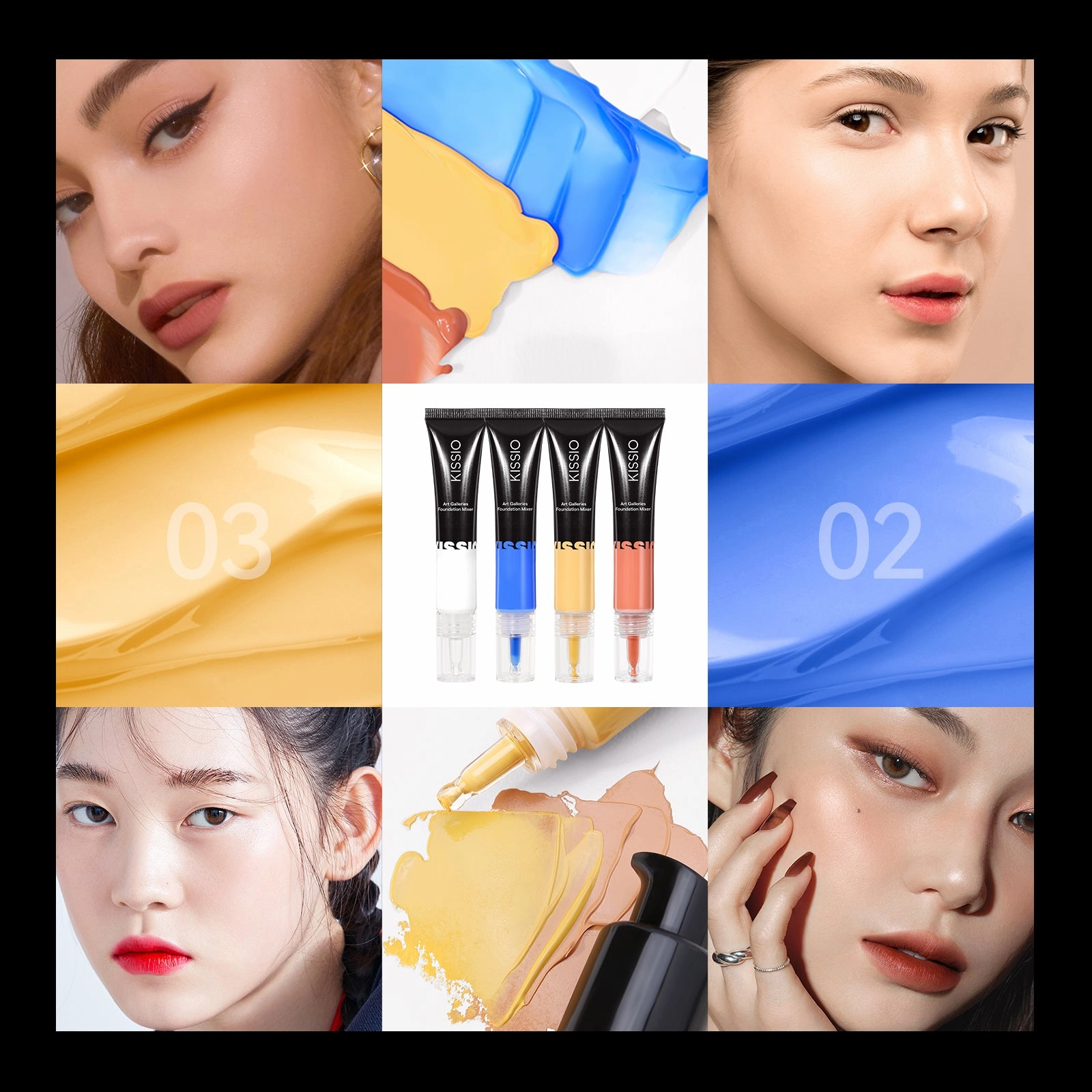 KISSIO White Foundation Mixing Pigment