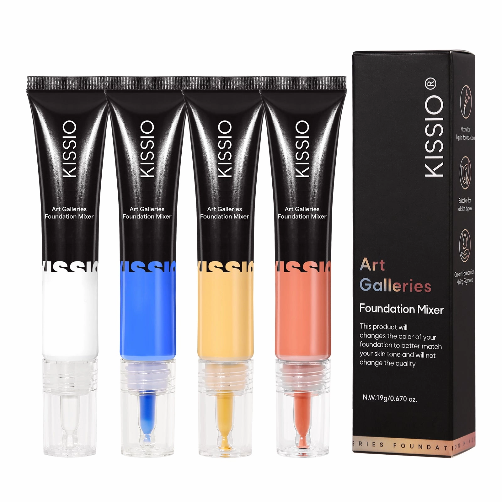 KISSIO Yellow Foundation Mixing Pigment