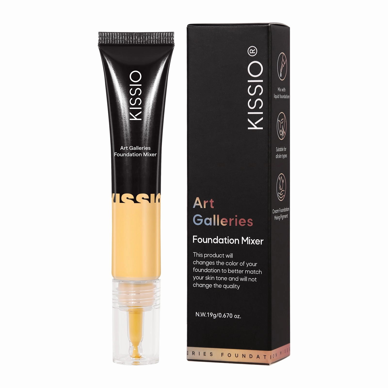 KISSIO Yellow Foundation Mixing Pigment