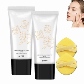 Korean Color Changing Cc Cream,Korean Cc Cream Self Adjusting For Mature Skin,Korean Color Changing Foundation,Cc Color Correcting Full Coverage Cream,Pre Makeup Cream,For All Skin Types (60ML)