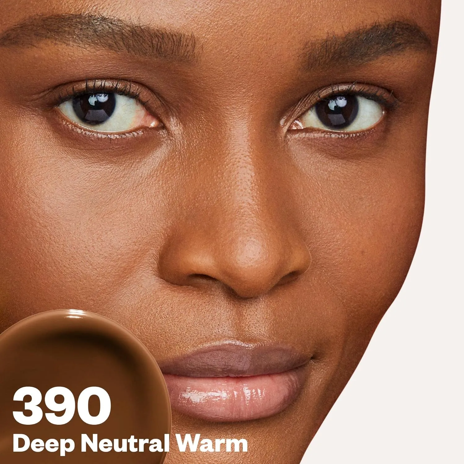 Kosas Revealer Skin-Improving Foundation with SPF 25 Protection - Hydrate, Brighten, Soothe, Plump, Protect Skin - Smoothing Texture, Natural Finish and Clean Formula - Deep Neutral Warm 390