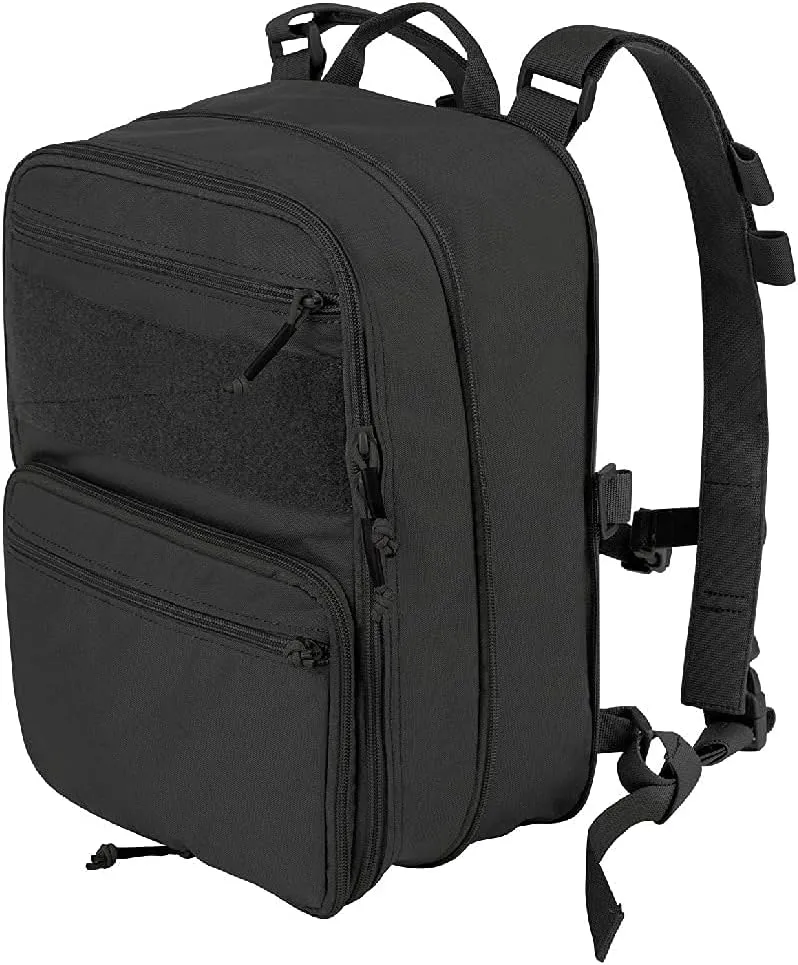KRYDEX Tactical Expandable Backpack MOLLE Backpack for Travelling Hiking Hunting (BK)