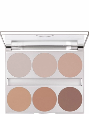 Kryolan Blot Powder Palette 6 Colours 09186-00