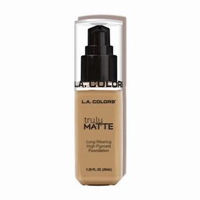 L.A. Colors Truly Matte Foundation - Medium Beige - Wholesale Pack 12 Units (CLM355)