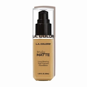 L.A. Colors Truly Matte Foundation - Nude - Wholesale Pack 12 Units (CLM353)