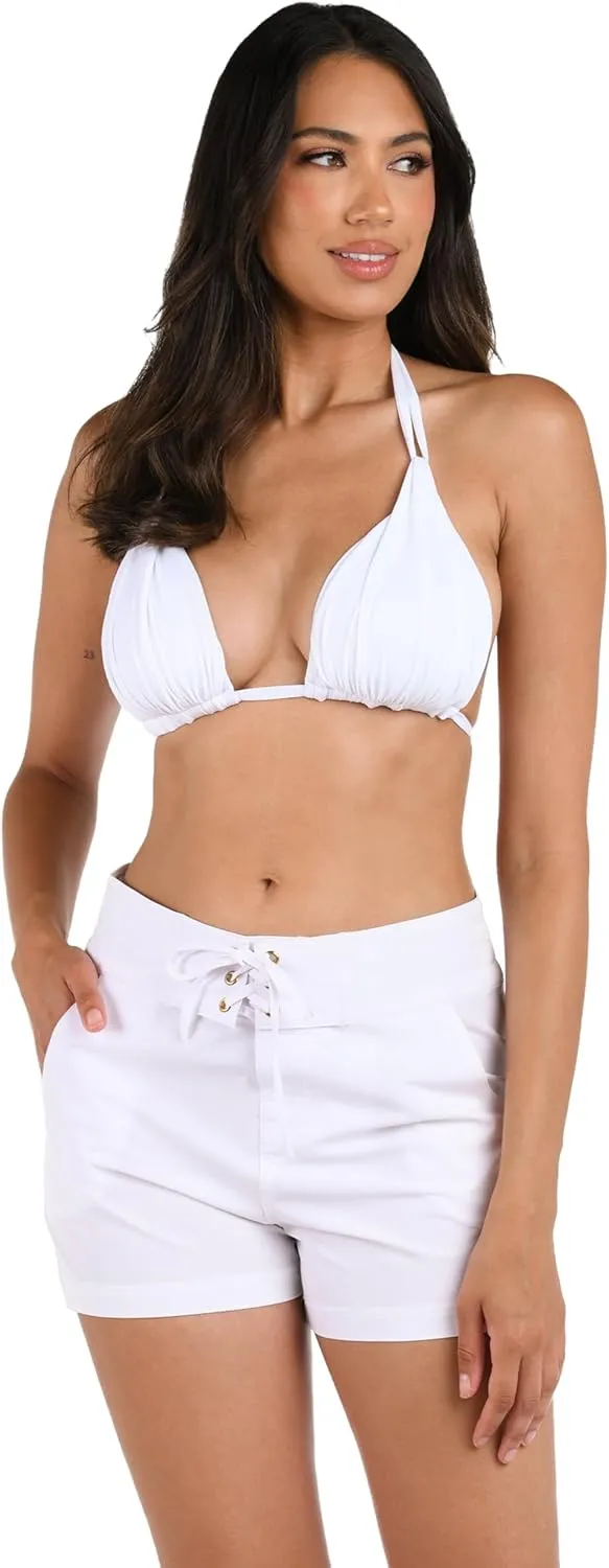 La Blanca Women's 3" Inseam Board Short Swimsuit Bottom