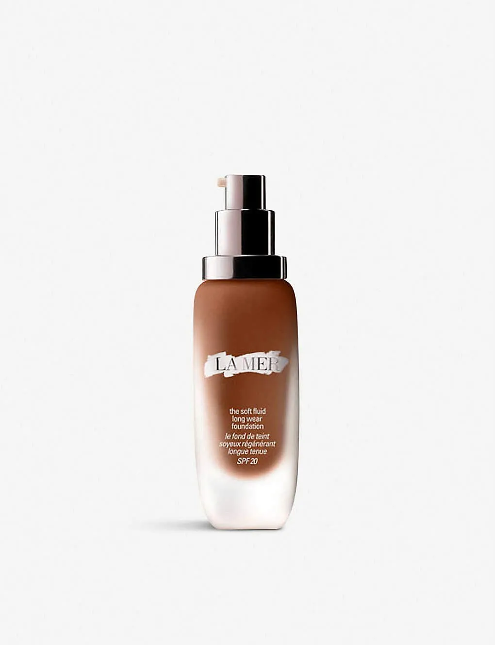 La Mer The Soft Fluid Long Wear Foundation Broad Spectrum SPF 20-420 Terra (Deep Skin with Neutral Undertone) - 1 oz / 30 mL