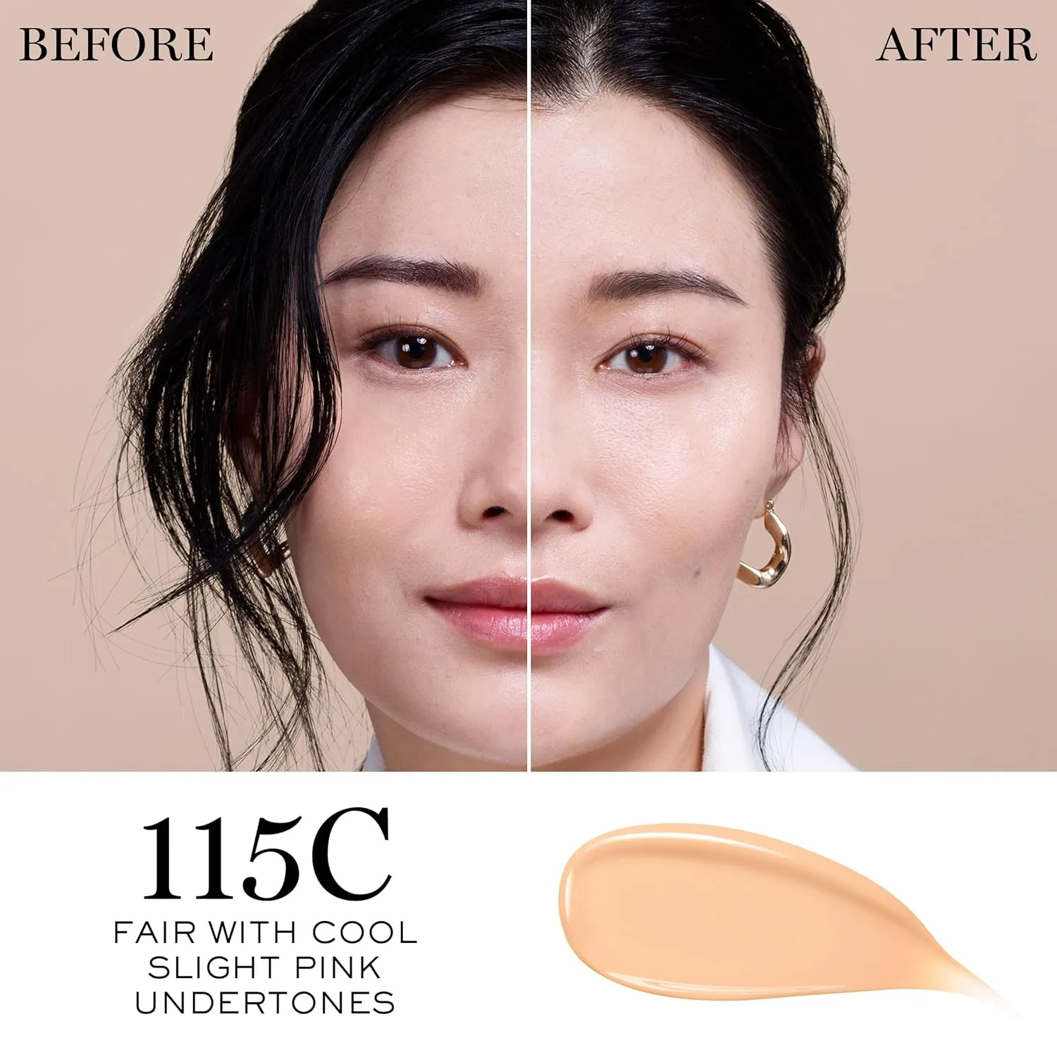 Lancôme Teint Idôle Ultra Wear Care & Glow Foundation for Up to 24H Healthy Glow - SPF27 - Medium Buildable Coverage & Natural Glow Finish