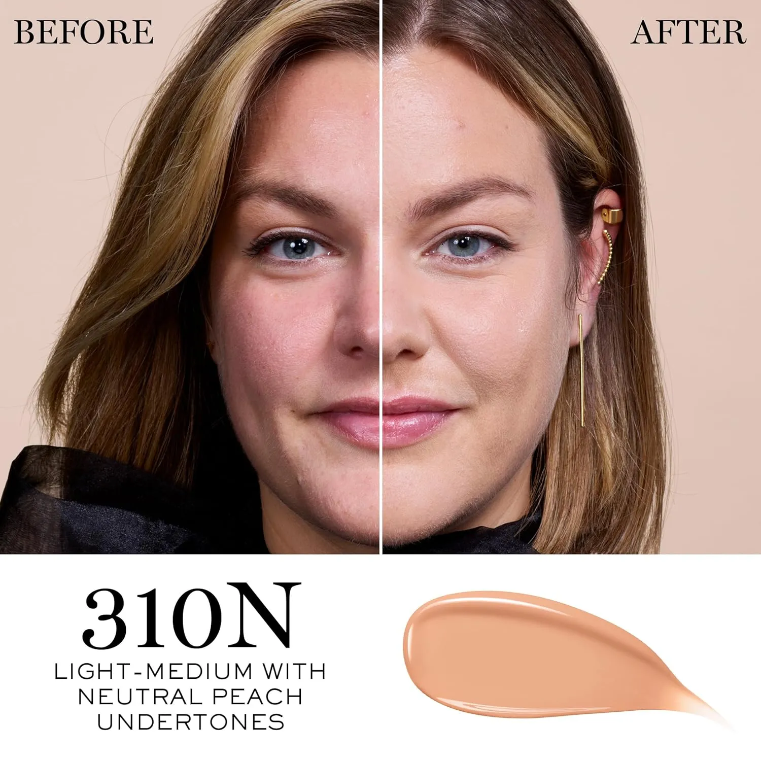 Lancôme Teint Idôle Ultra Wear Care & Glow Foundation for Up to 24H Healthy Glow - SPF27 - Medium Buildable Coverage & Natural Glow Finish