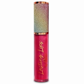 Lasting Lips Shimmer Gloss: Hydrating Long Lasting Lip Shine Lip Color Gloss (02 Candy Girl)