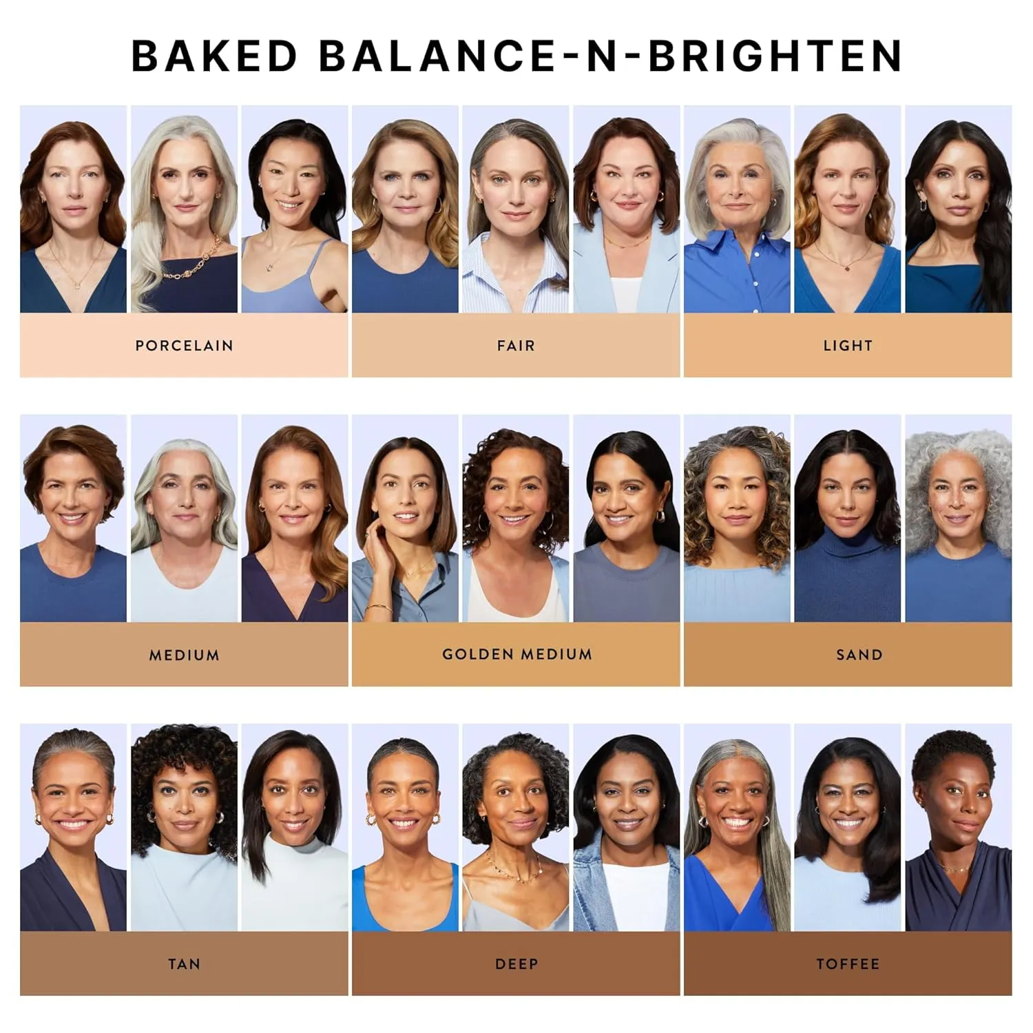 LAURA GELLER NEW YORK Award-Winning Baked Balance-n-Brighten To Go Color Correcting Powder Foundation - Fair - Buildable Light to Medium Coverage - Demi-Matte Natural Finish