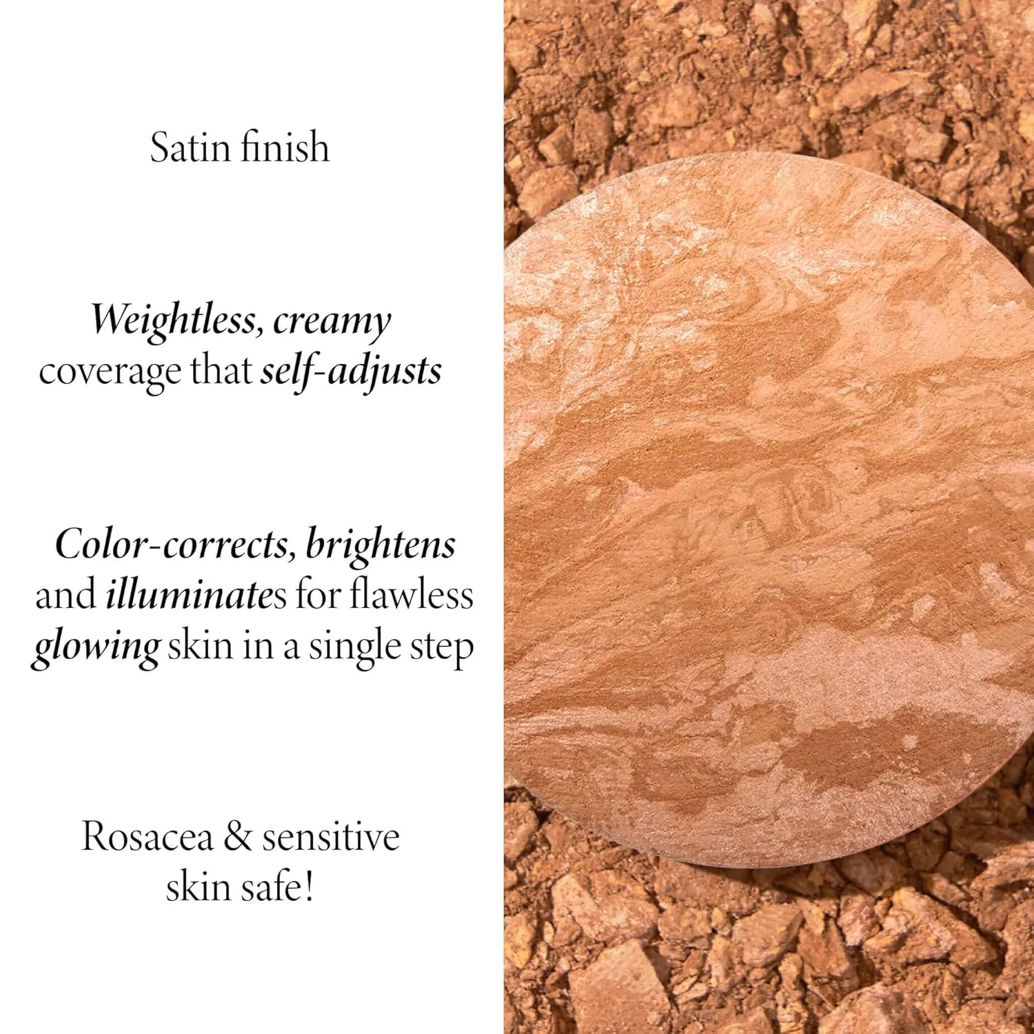LAURA GELLER NEW YORK Baked Balance-n-Glow To Go Travel Size Illuminating Foundation - Medium - Buildable Sheer to Light Coverage - Satin Finish