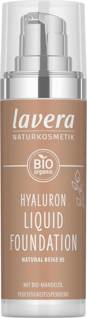 LAVERA Natural Beige Hyaluron Liquid Foundation, 30 ML