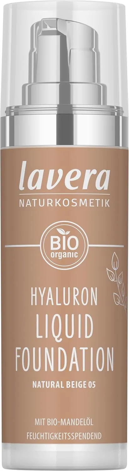 LAVERA Natural Beige Hyaluron Liquid Foundation, 30 ML