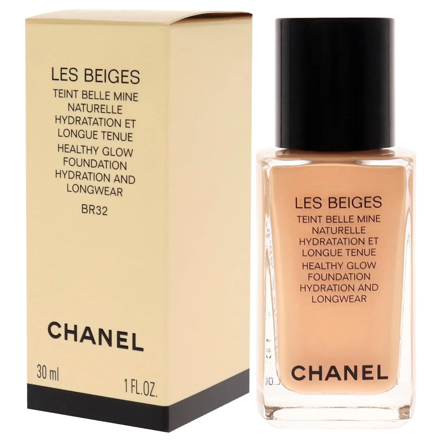 Les Beiges Healthy Glow Foundation - BR32 by Chanel for Women - 1 oz Foundation