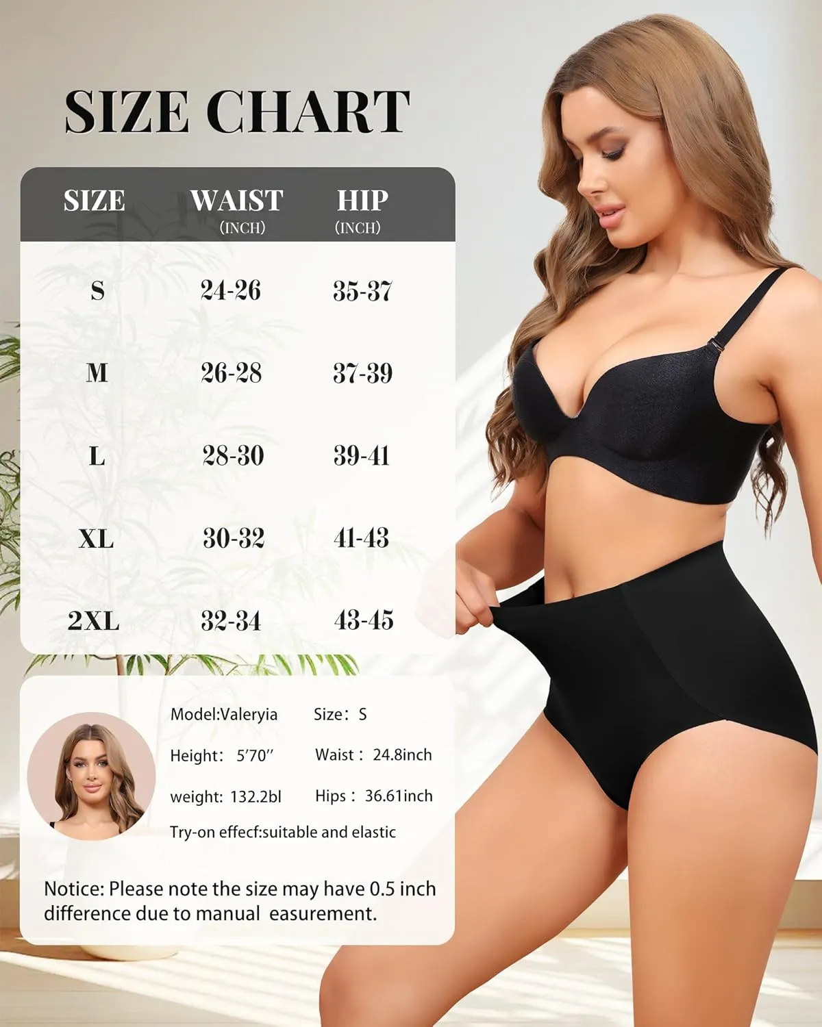 LEVAO Women Tummy Control Underwear, High Waisted Seamless Panties No Show Postpartum Briefs 4 Pack S-XXL