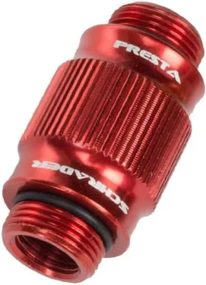 LEZYNE, ABS-1 PRO HP Unisex Adult Chuck Head, Red/Hi Gloss, One Size