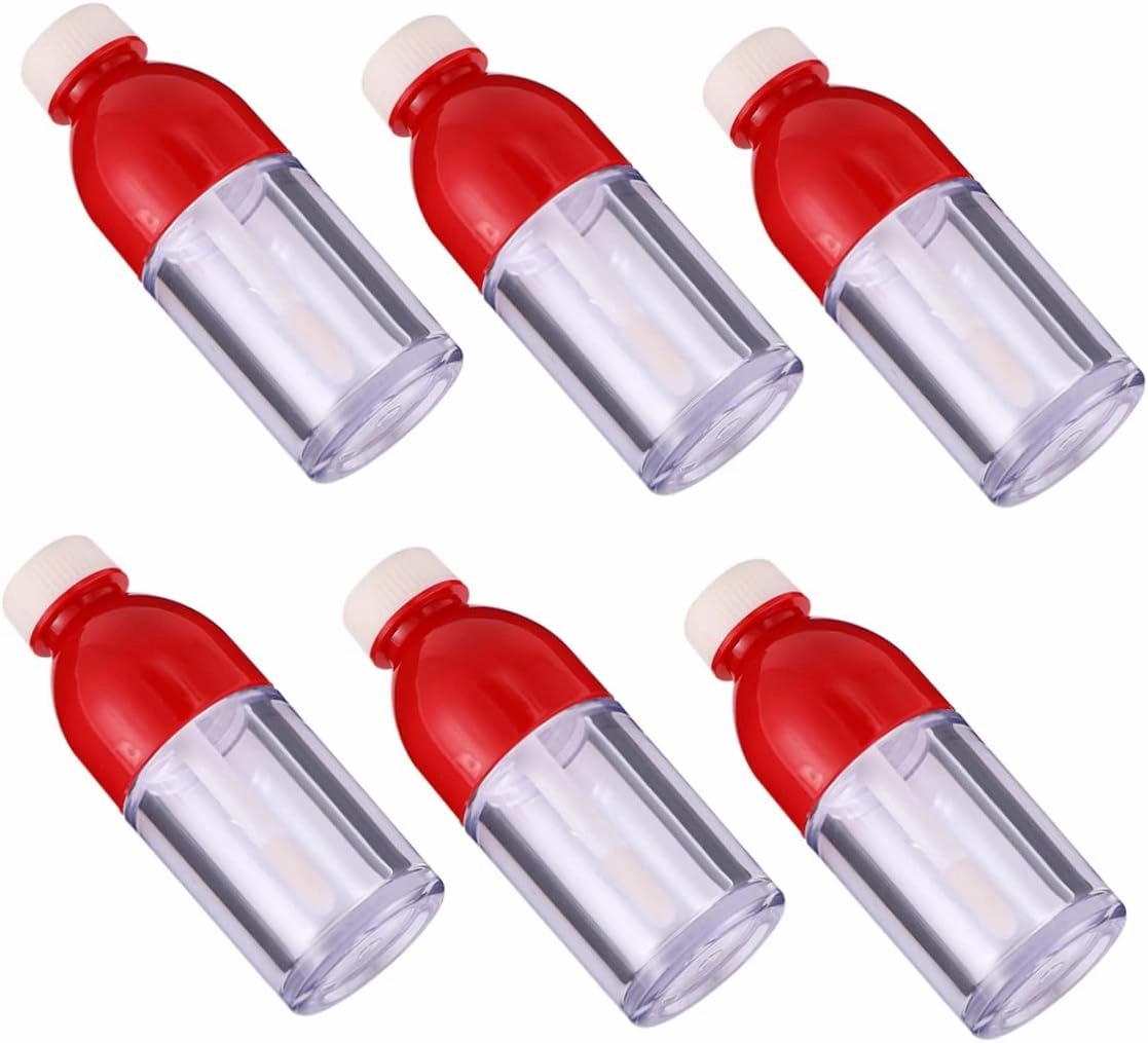 LIFKOME 1Bag Small Transparent Lip Gloss Bottles Empty Lip Gloss Containers for Women Lightweight and Portable for Travel for Lip and Dye