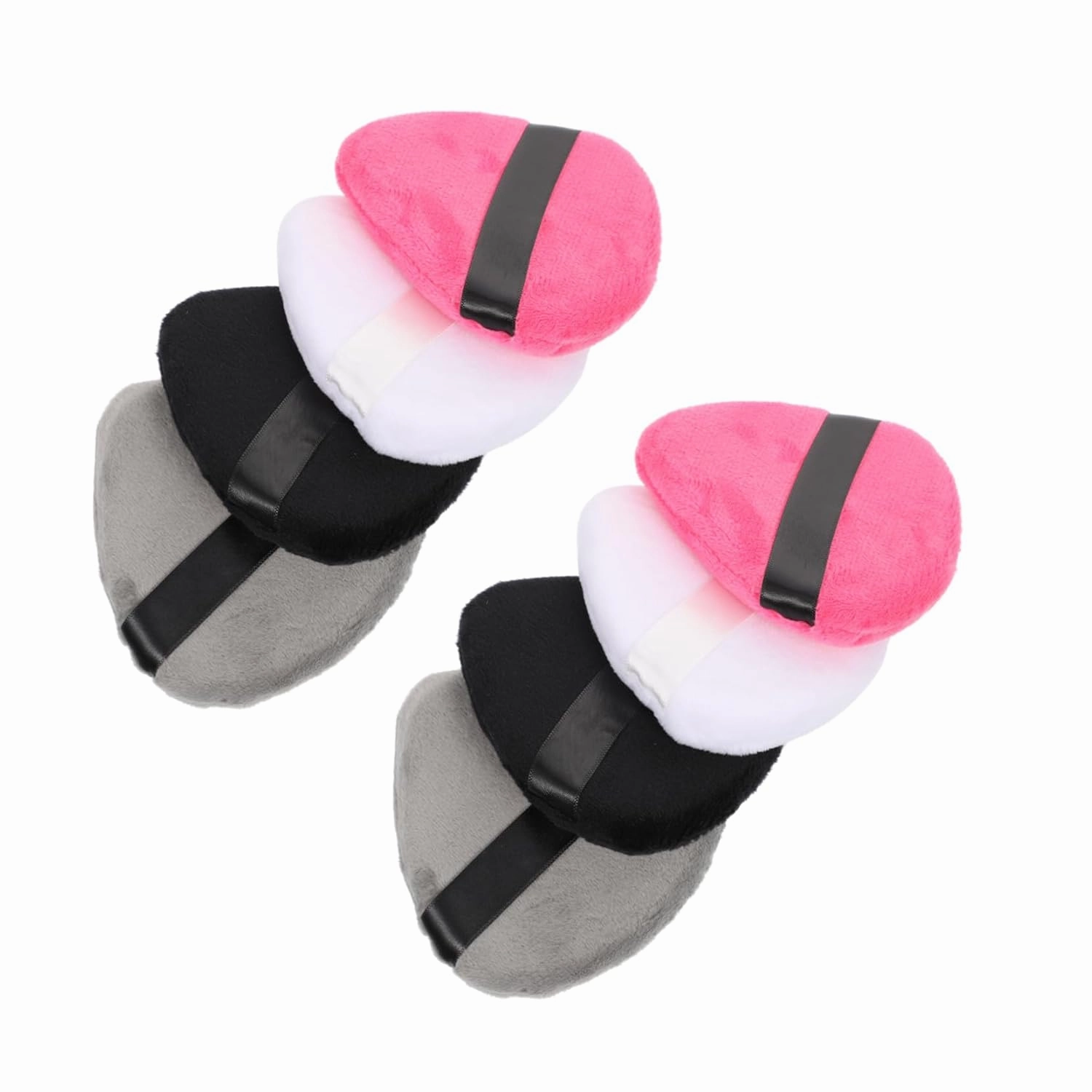 LIFKOME 8Pcs Drop Shaped Makeup Soft Face Makeup Tools for Foundation Concealer Powder Comfortable Portable Beauty Sponges