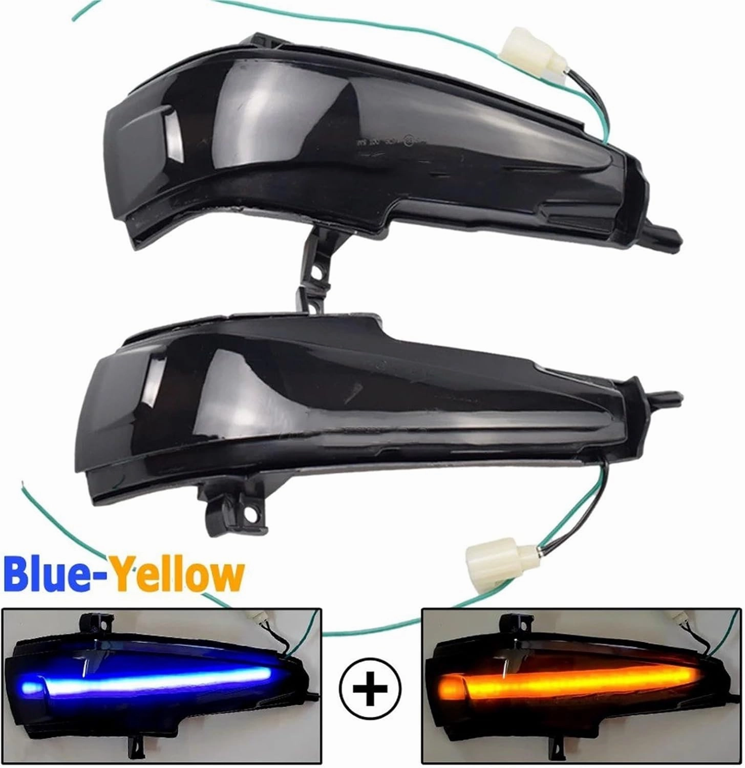 Light Wing Mirror Dynamic Turn Signal LED Rearview Mirror Indicator Blinker Repeater Light for Civic Mk8 Sedan FD1 FD2 FD3 for Civic 2D 4D Turn Signal Light