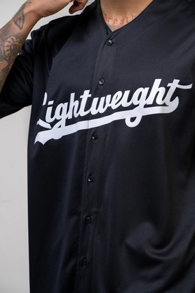 Lightweight Athletic Club Baseball Jersey, Season 2024 - Black