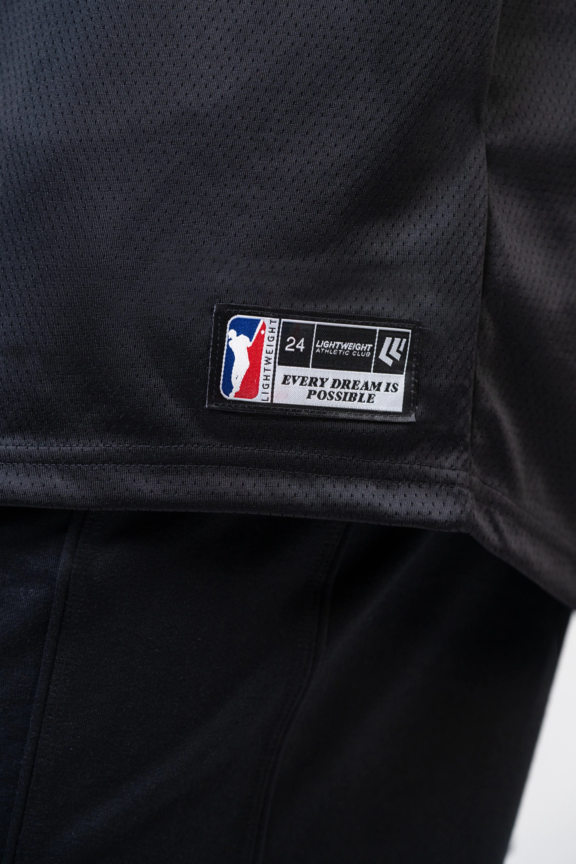 Lightweight Athletic Club Baseball Jersey, Season 2024 - Black