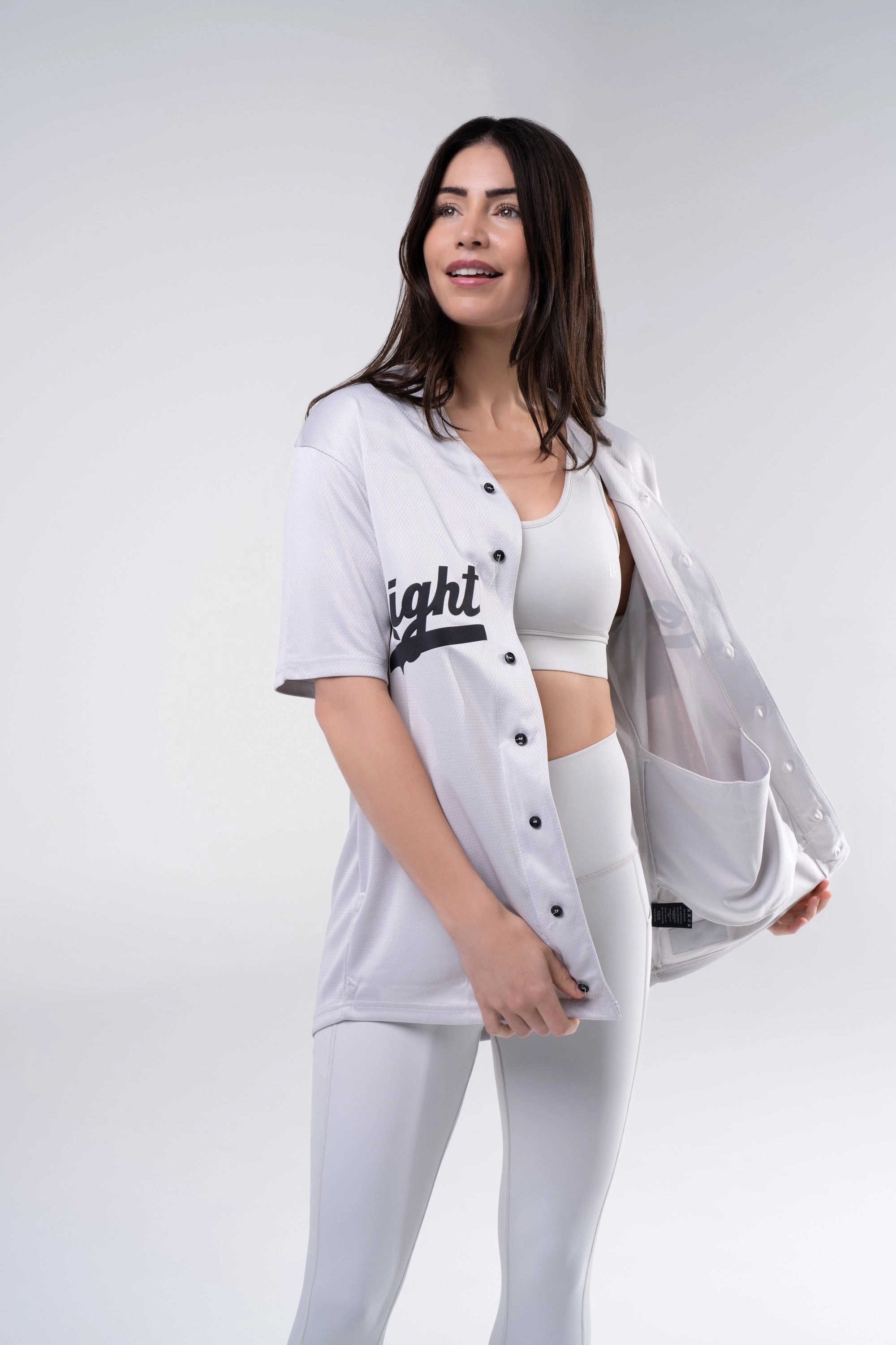 Lightweight Athletic Club Baseball Jersey, Season 2024 - Glacier Grey