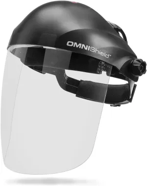 Lincoln Electric OMNIShield Professional Face Shield - Anti-Fog Coated Clear Lens - Premium Headgear - K3751-1